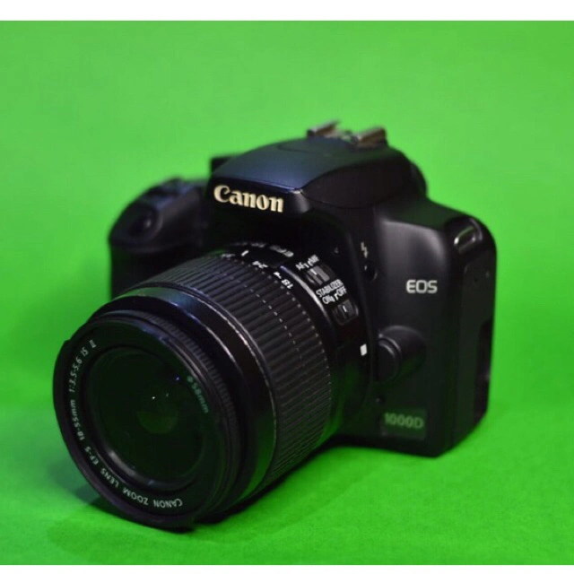 CANON 1000D siap pakai fulset kamera canon 1000D