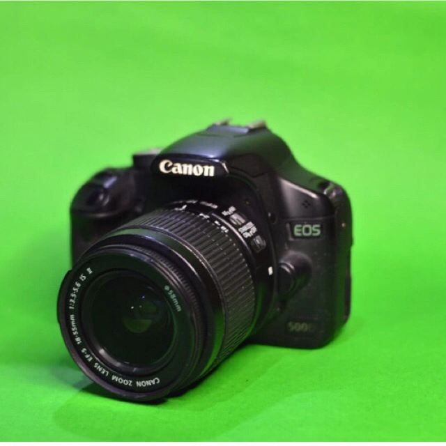 CANON 500D fulset siap pakai Kamera Canon 500D murah bisa video