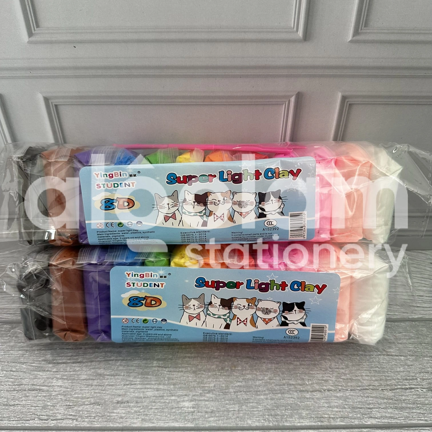 SATU SET 12 WARNA ( 100 Gram ) Magic Clay Polymer Plastisin Lilin Malam Ajaib Mainan Edukasi Anak