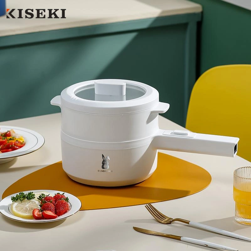 Kiseki Panci Listrik Multifunctional 2020A | Electric Frying Pan | Panci Listrik Serbaguna | Goreng, Kukus, Rebus, Hot Pot