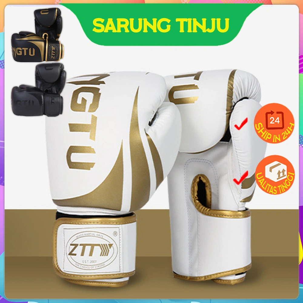 Sarung Tinju / Gloves Boxing / Sarung Muay Thai Murah / Glove Tinju Original / 8-12OZ