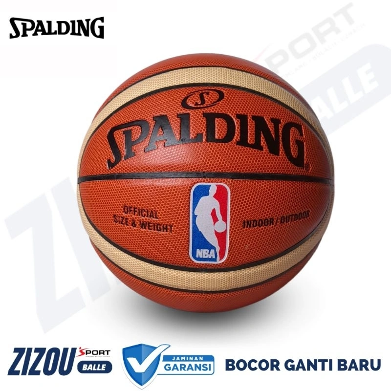 Bola basket original SPALDING NBA original training ball indoor-outdoor size7