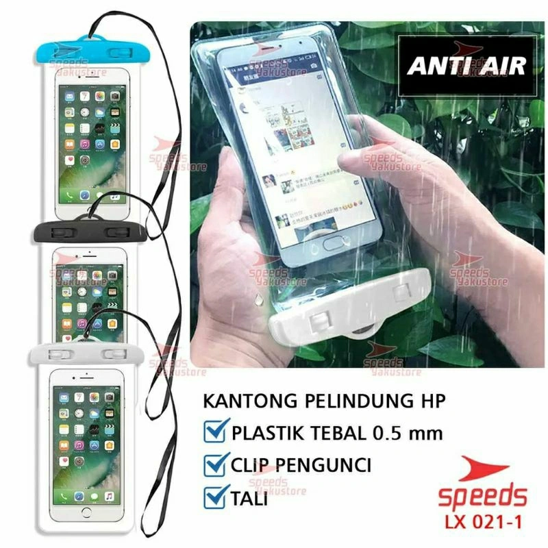 SARUNG HP COVER HP BERENANG CASE ANTI AIR WATERPROOF