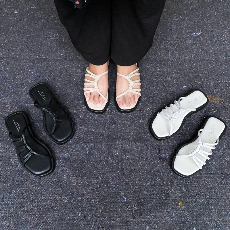 Alica Salza Sandal Platform Wanita 3cm