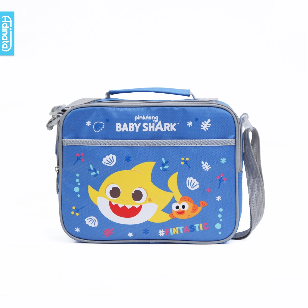 Baby Shark Fun Shoulder Bag Blue 2330-0363 - Adinata / Tas sekolah Ransel anak
