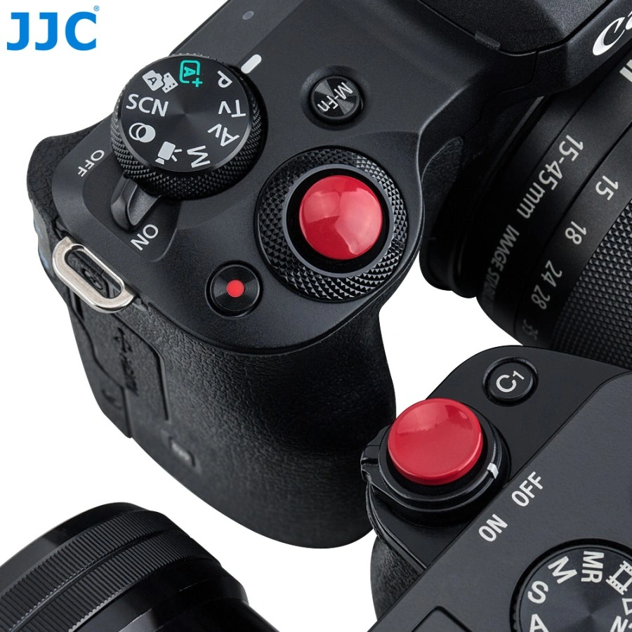 JJC Soft Release Button RED - Pin Shutter Kamera Canon Nikon Fuji Sony