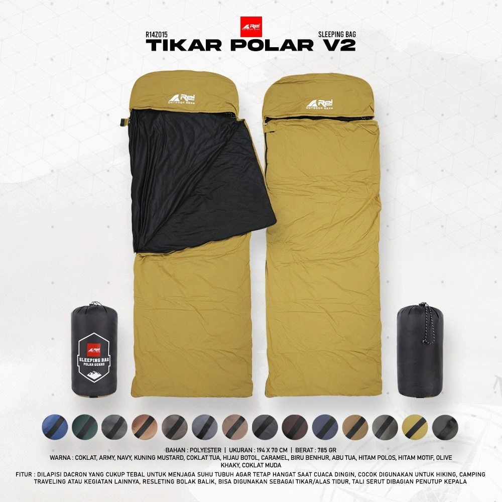 Kantong Tidur / Sleeping Bag Tikar Polar V2 Arei Outdoorgear