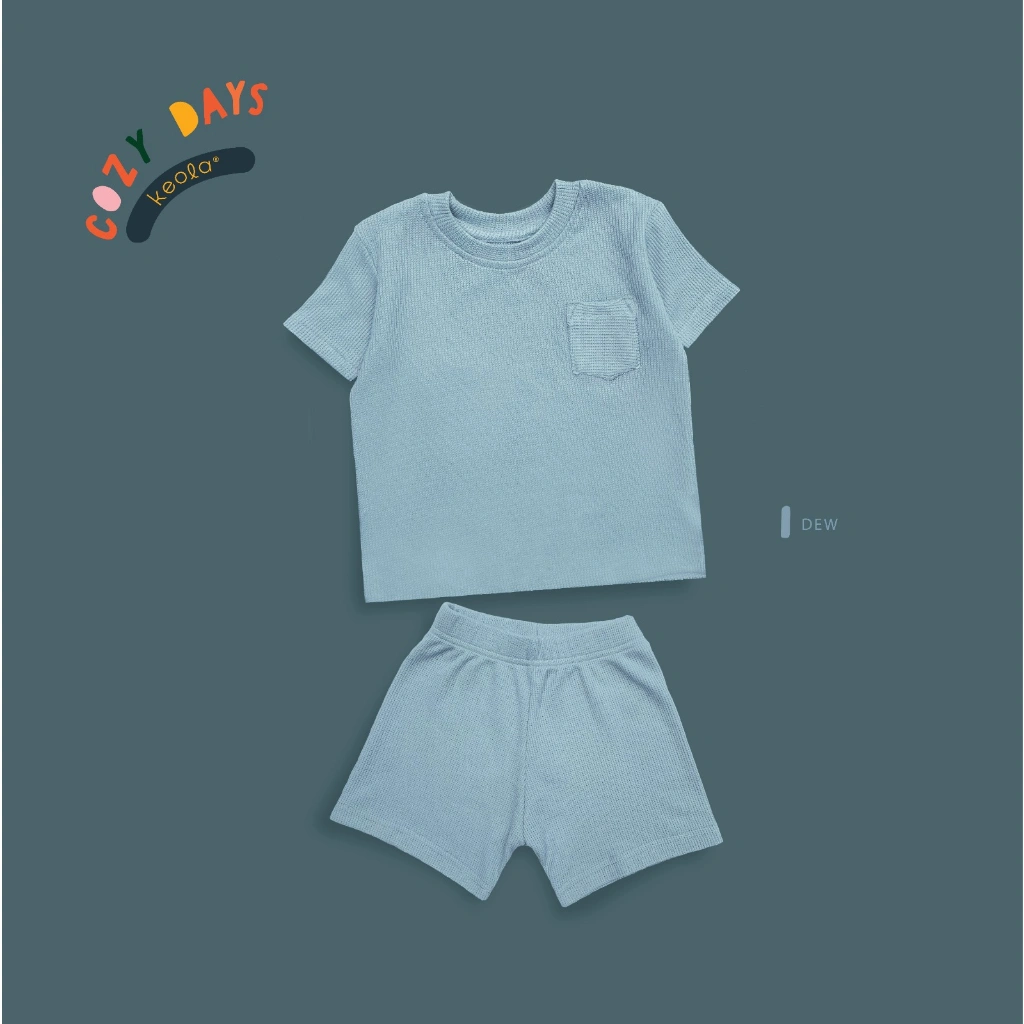 Keola Setelan Waffle Grane Series / Setelan Anak Kasual Premium Baju Anak