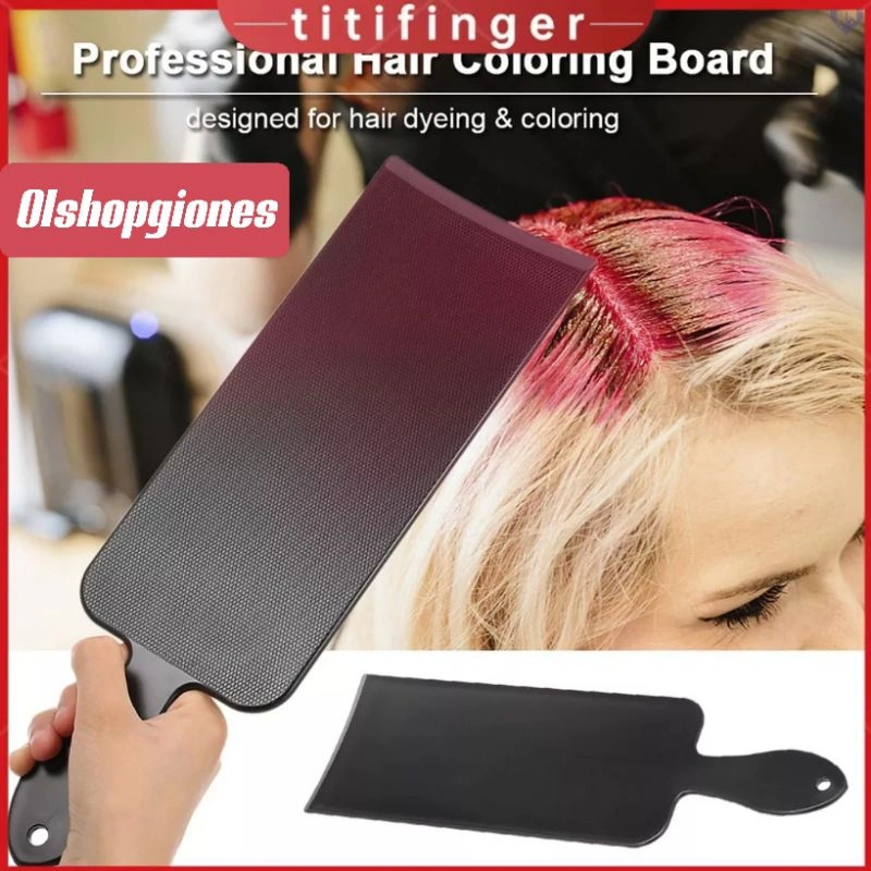 TOOLS KIT Spatula Balayage Paddle Board diy alat Highlights Papan untuk Pewarna Rambut