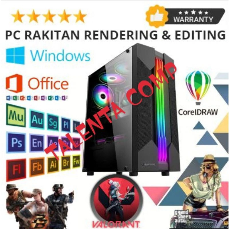 PC murah intel core i5 4570 ssd 240 ram 16Gb HDD 1 TB