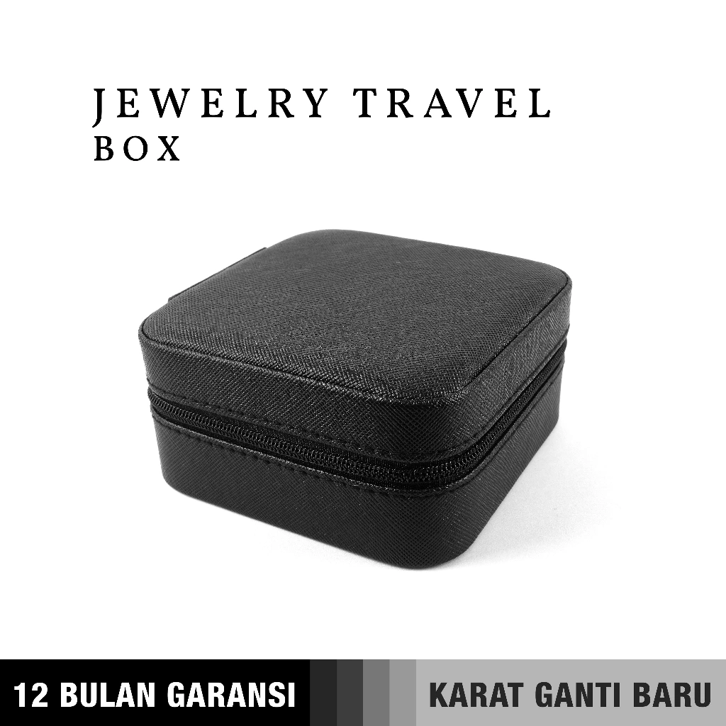 Emrys PREMIUM BOX AKSESORIS Kotak Penyimpanan Perhiasan Travel Box