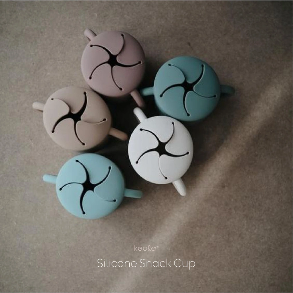 CB - KEOLA 2in1 Baby Glass and Snack Cup Silicone | Gelas dan Tempat Snack anak