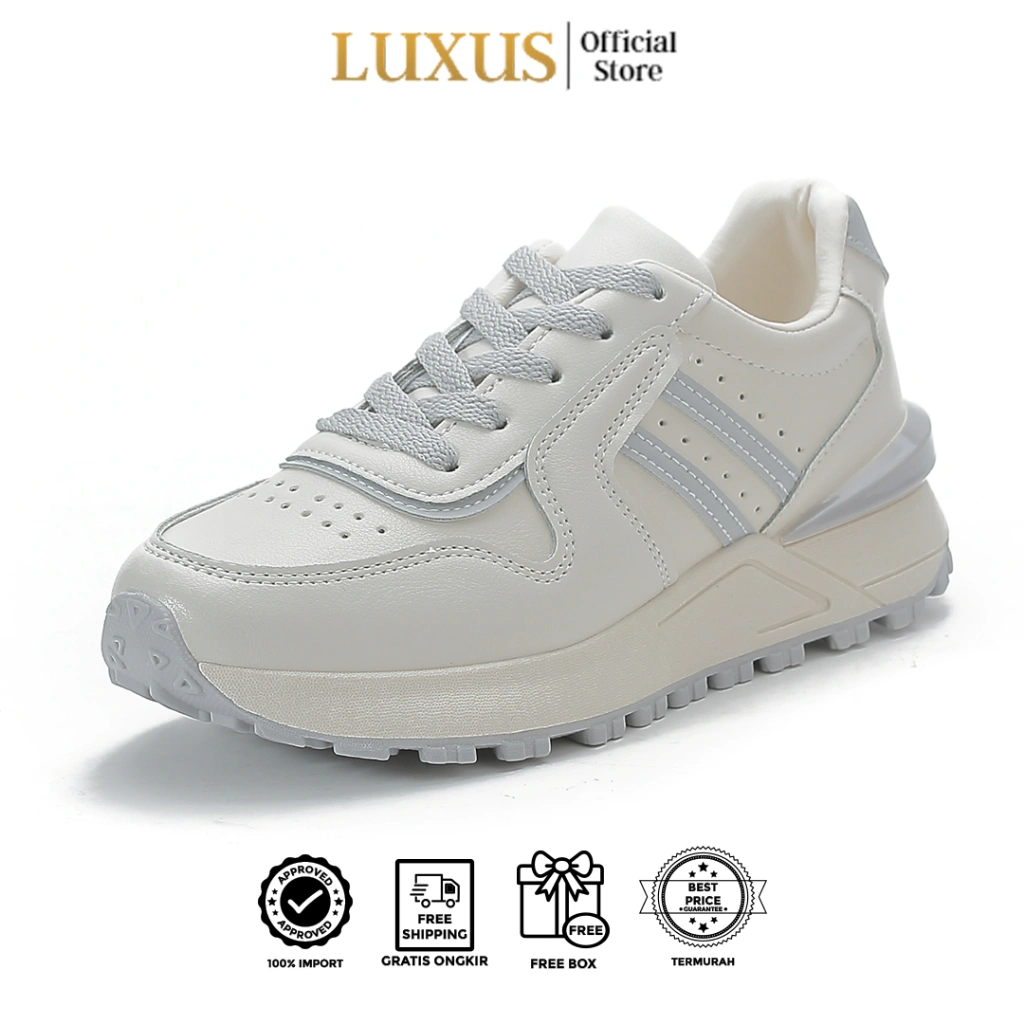 Luxus Yeri Sepatu Sneakers Wanita Sport Import Premium - Lx1901