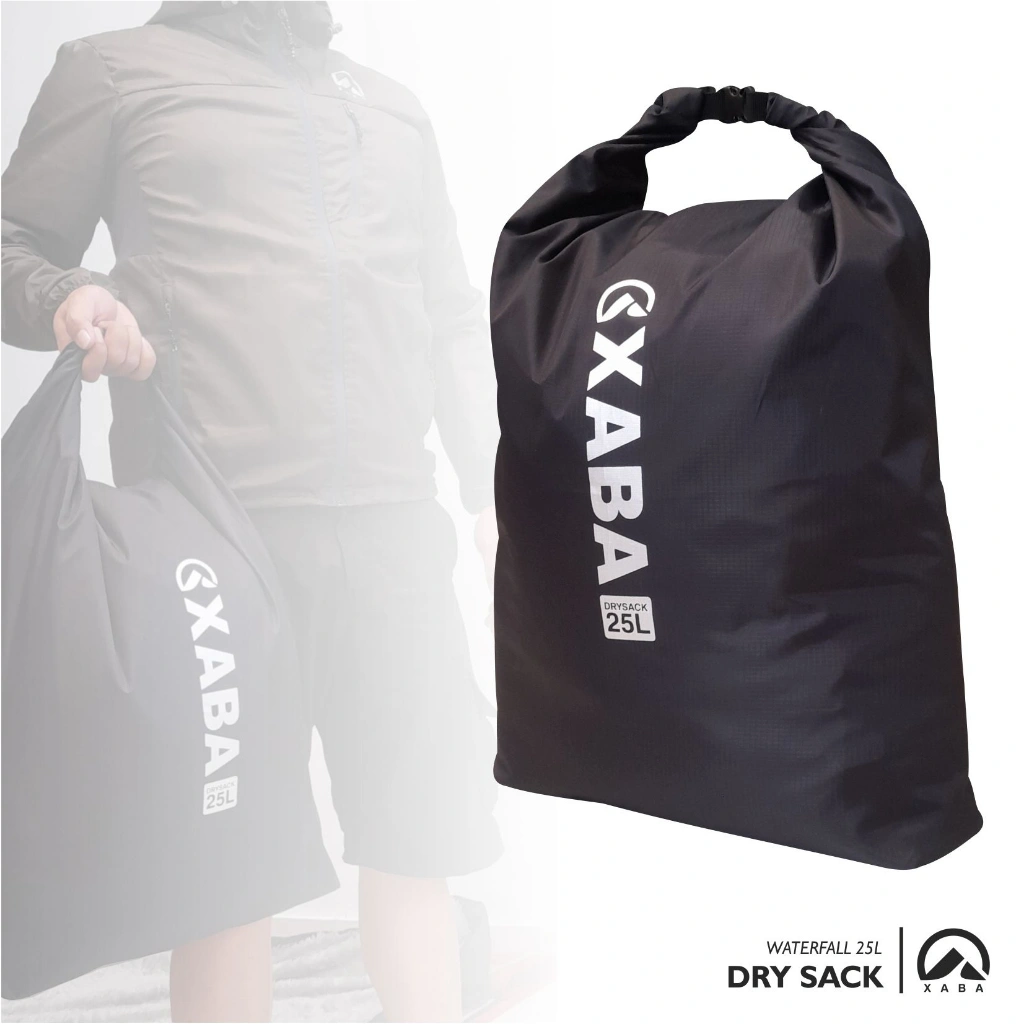 XABA Dry Sack 25 Liter XABA - Dry Bag - Tas Waterproof Kantong Serbaguna - Untuk Lapisan Liner Tas Carrier Backpack Daypack