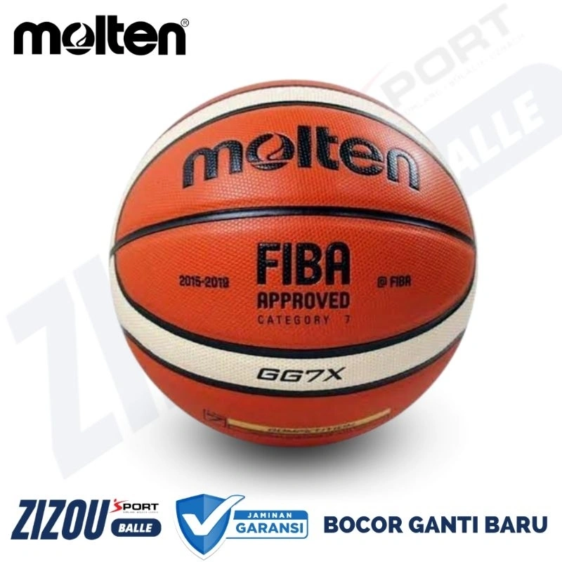 BOLA BASKET ORIGINAL MOLTEN GG7X BG4500 BG5000 INDOOR-OUTDOOR SIZE 7