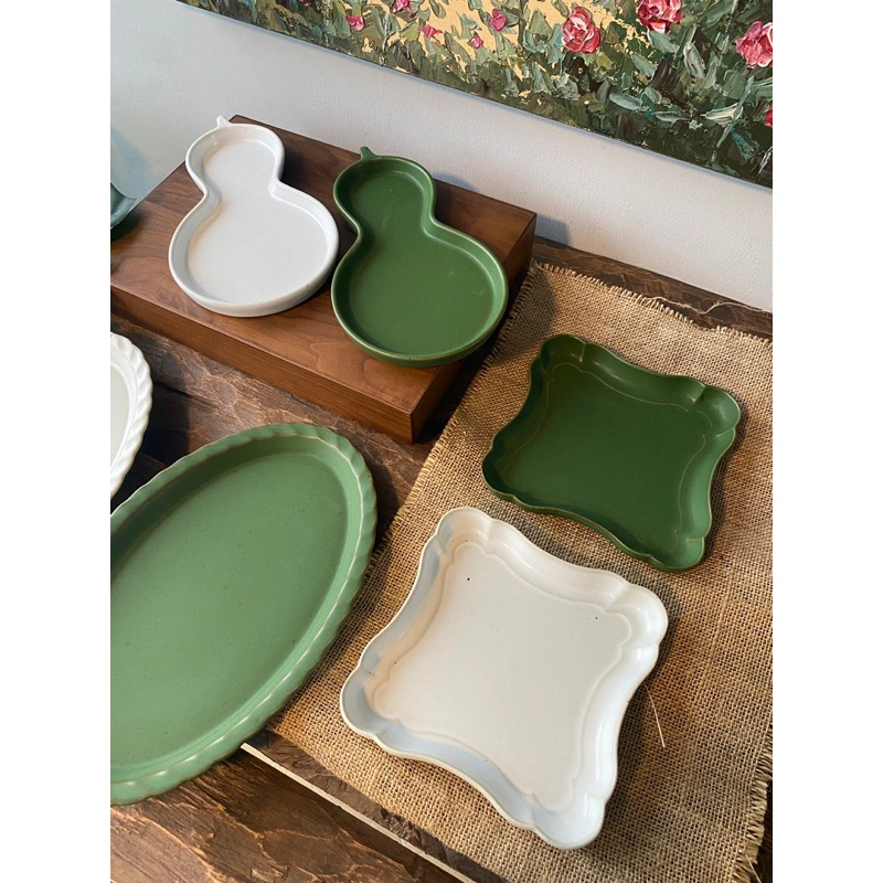 Japanese ceramic Plate Piring keramik Unik Piring Fotografi