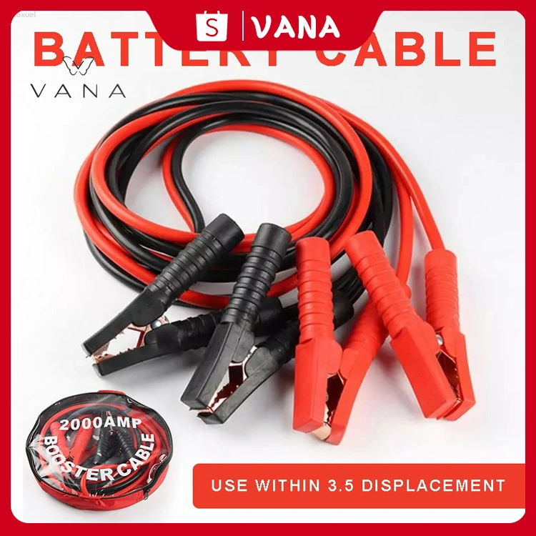 4m 2000A Baterai Mobil Langsung Memimpin Jumper Kabel Penguat Pemula Daya Darurat
