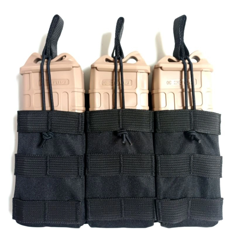 Pouch Magazine Triple Double | Pouch Magasen 3 lubang dan 2 lubang | Perlengkapan Body vest Tactical | Cocok Untuk Semua Jenis Rompi Serbu dan Kopel Set