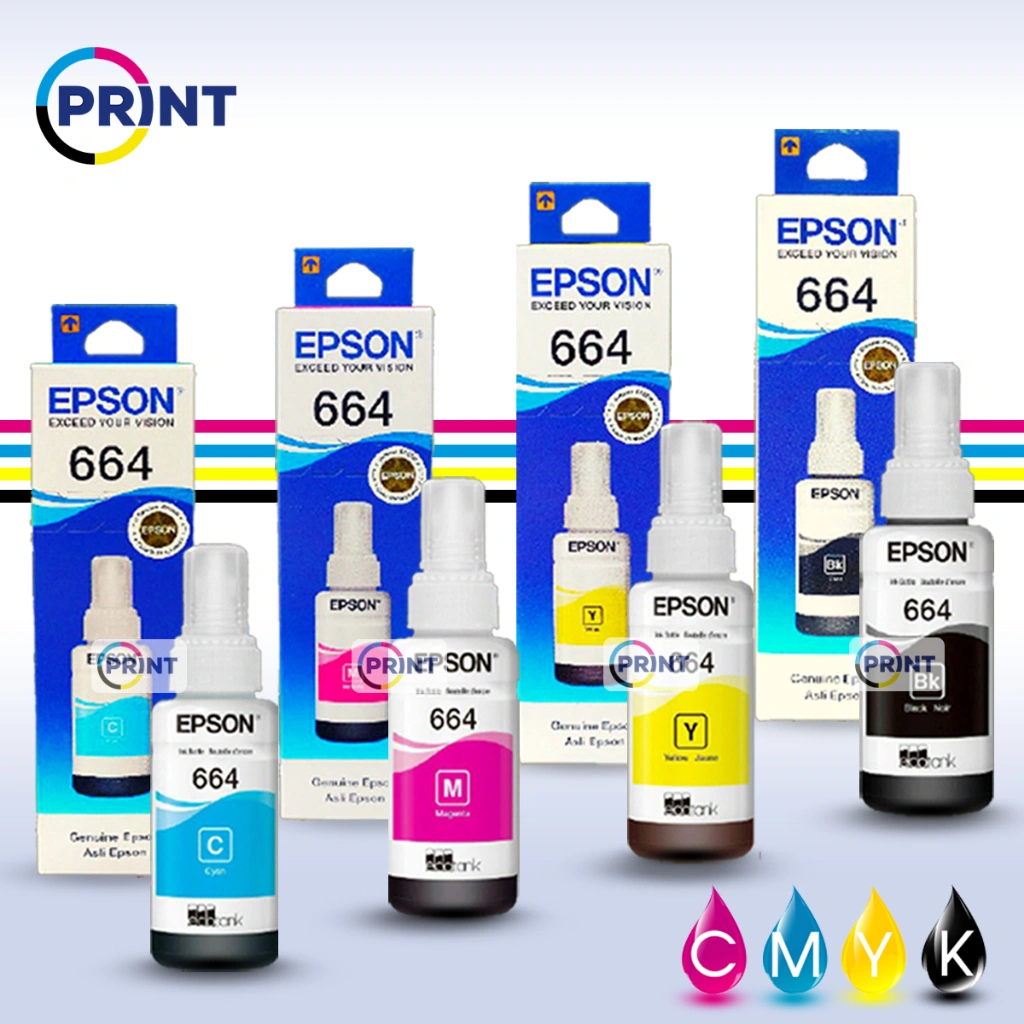 Tinta printer 664 SERIES L360 L120 L110 L210 L220 L310 L850 L805 L1800 L800 L362 L365 L365