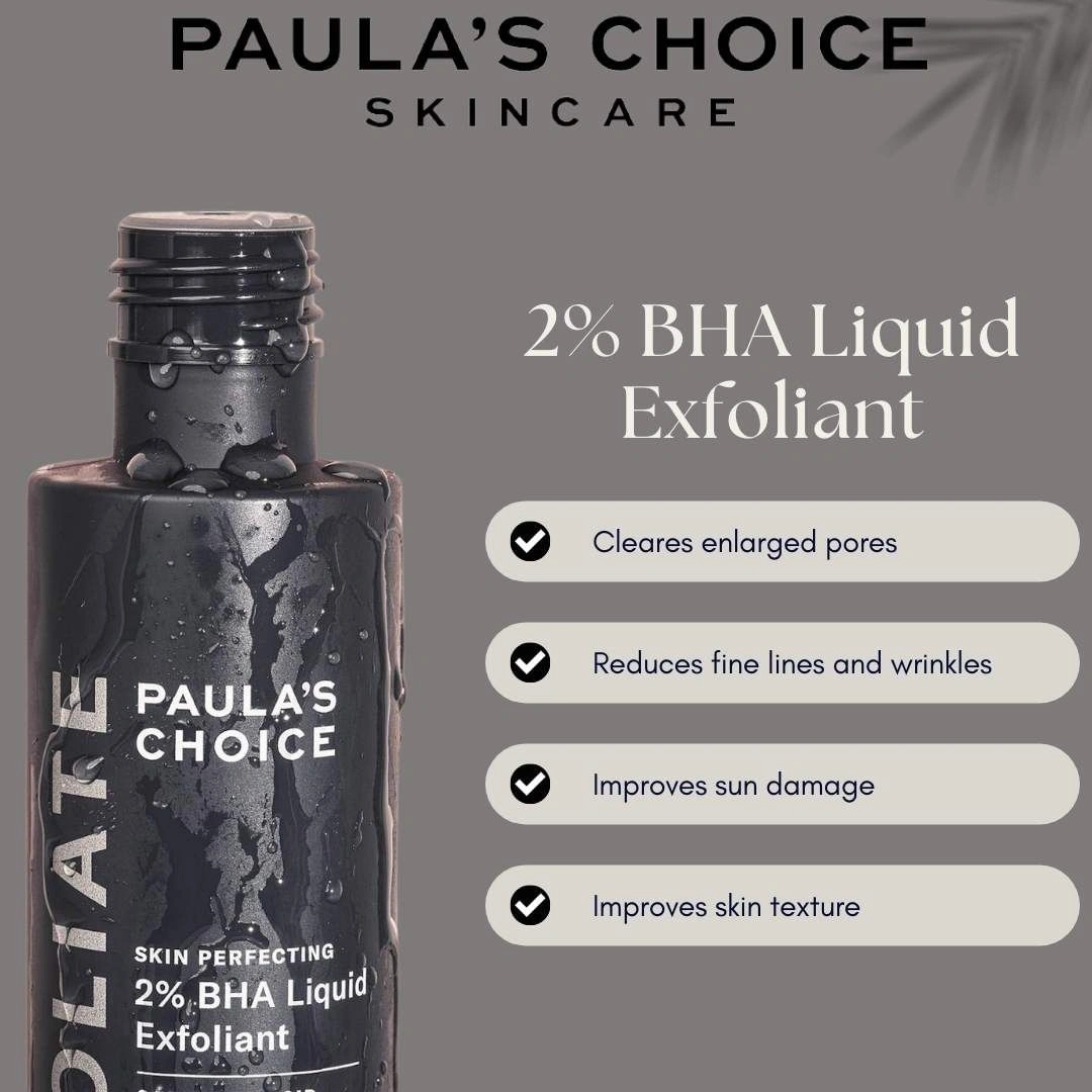 Original Paula's Choice Skin Perfecting 2% BHA (Salicylic Acid) Liquid Exfoliator 30ml/118ml