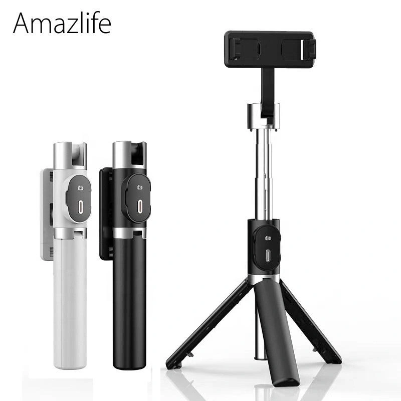 P60 100Cm Portabel All In One Smart Mobile Stick Stand Wireless Remote Selfie Stick Tripod