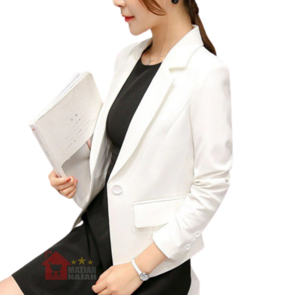 BLAZER WANITA - JAS WANITA - BLAZER CEWEK - JAS CEWEK - JAS KANTOR - BLAZER KANTOR - JAS KERJA WANITA - BLAZER KERJA CEWEK - JAS FORMAL WANITA - BLAZER FORMAL WANITA - BLAZER WANITA PUTIH