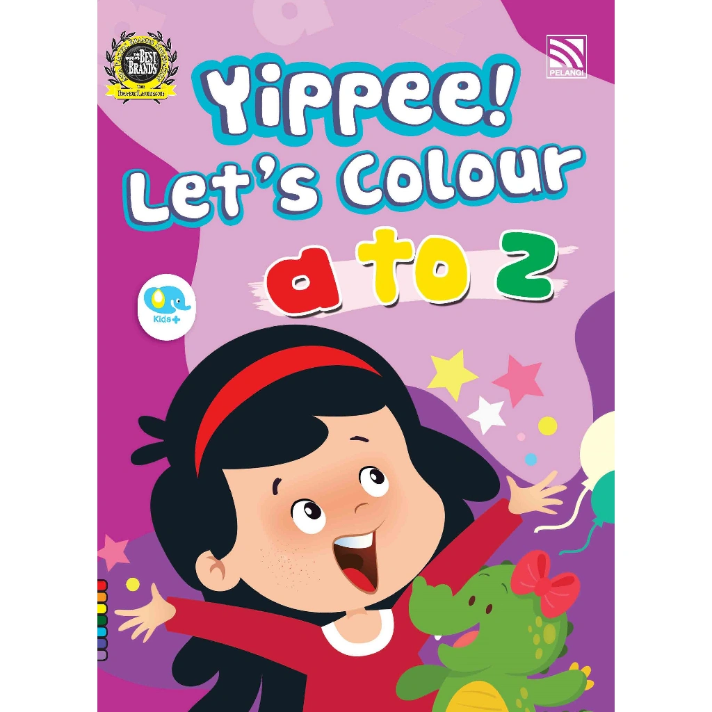 Buku Mewarnai : Yippee! Let's Colour