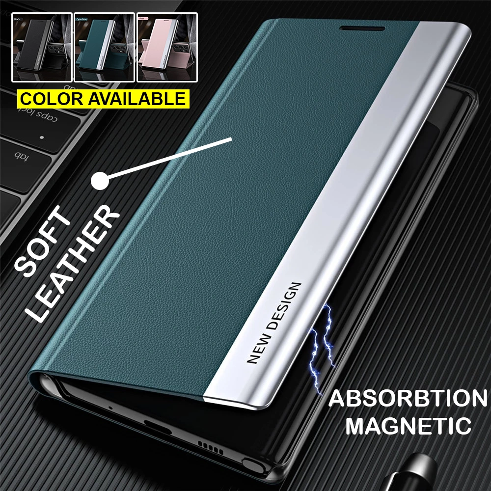 FLIP COVER MAGNET case Samsung A55 5G A14 5G A34 A54 A13 A22 4G 5G M22 M32 A23 4G 5G A32 4G 5G A33 5G A53 5G softcase casing hp leather stand kulit