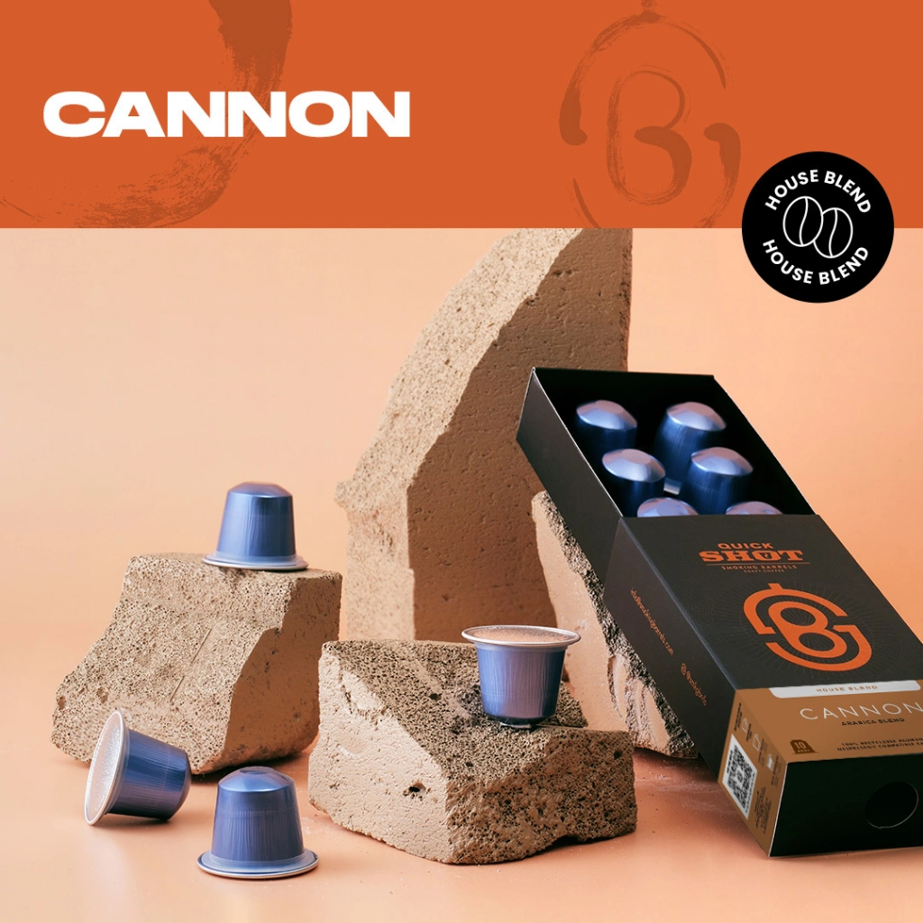 Quick Shot Coffee Capsule - Cannon (Nespresso Pod) - SB Craft Coffee