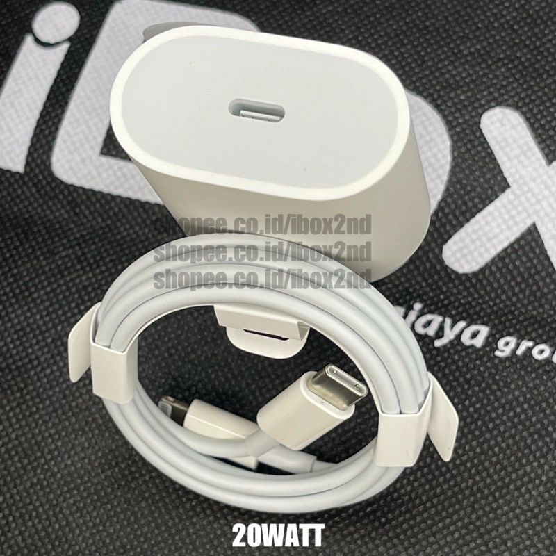 Charger 20W Type C Fast Charging 2 Pin/ Adaptor 20W/ Kabel Fast Charge