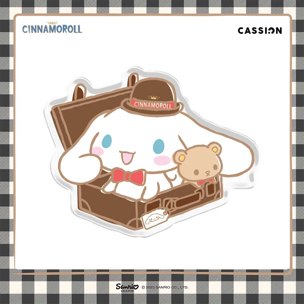 Popup Stand Acrylic Phone Holder Docking Smartphone Long Eared Pup - Cinnamoroll Edition