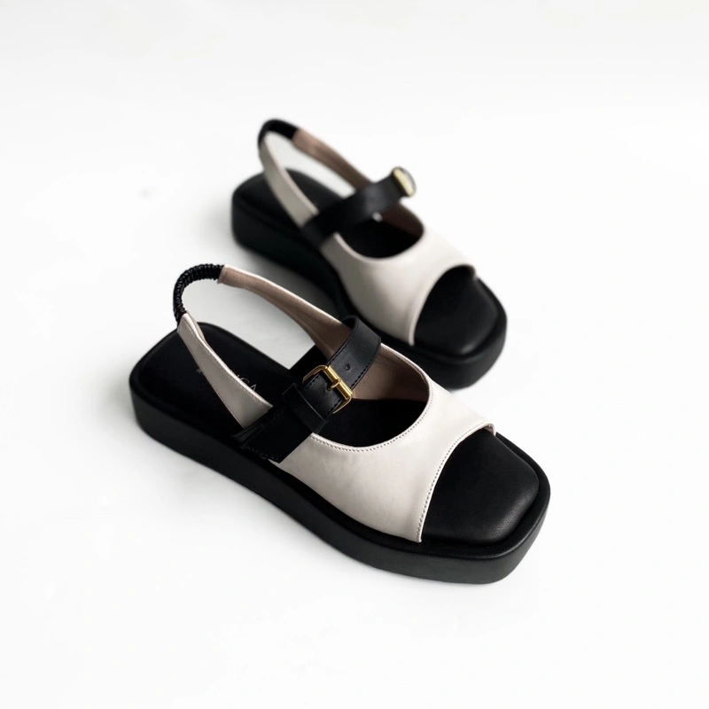 Alica Gemi Sandal Platform Sepatu Wedges Wanita 5 cm