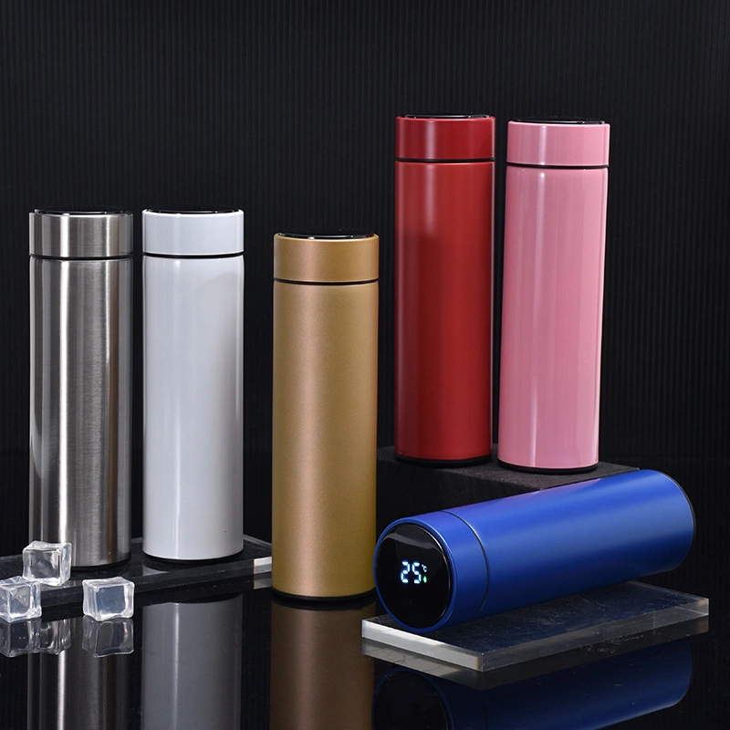 Termos Suhu Temperature / Botol Minum / Smart LED Thermos Tumbler Stainless Steel