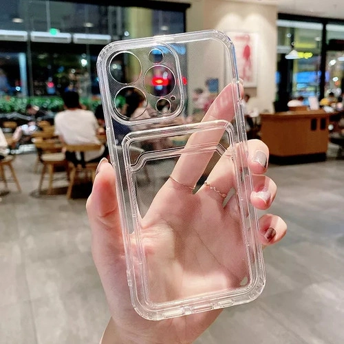 Softcase Slot Card Holder Polos For All Type Smartphone OPPO A17 A17K A1K A3S A57 2022 A77S A5 A9 2020 A74 A76 A96 - Card Holder OPPO Reno 6 Reno 7 Reno 8 - Case Photo Card - Softcase Slot Card OPPO A15 A15S A16 A16K A16E