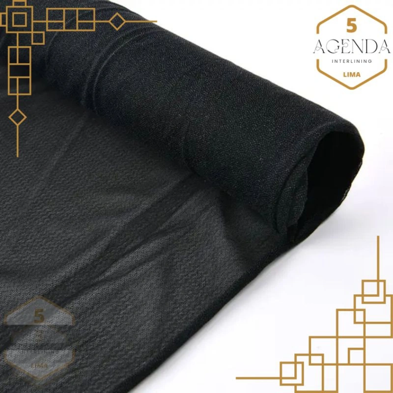 Trikot Furing Lem Tricot Kulit Jeruk Roll Lebar 150 CM Isi 100 Yard Untuk Batik