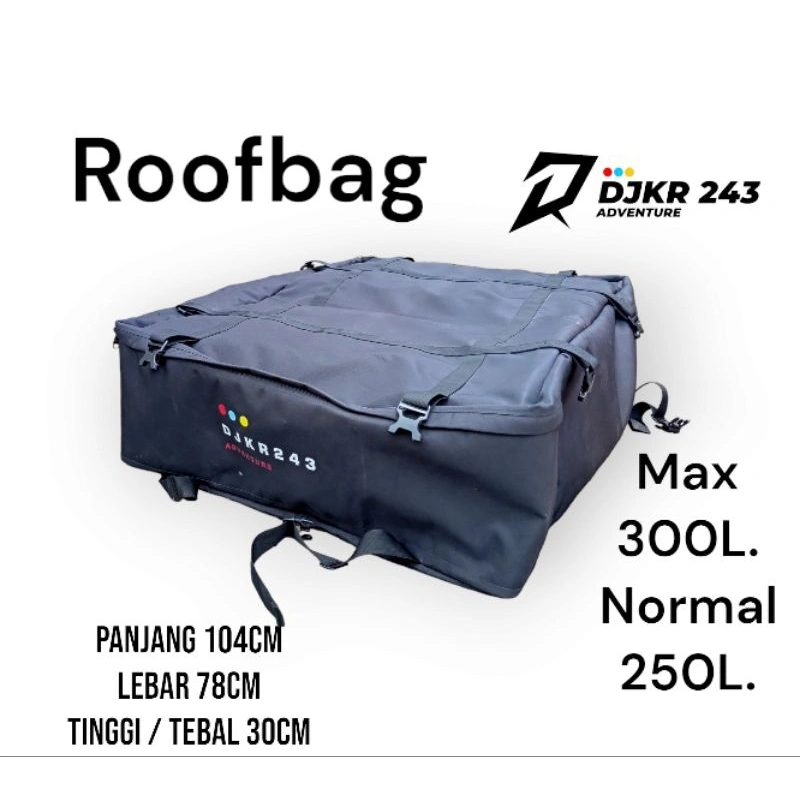 roof rack /roof bag / tas rak mobil