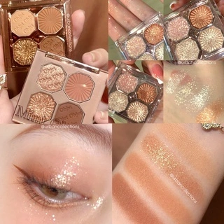 DIKALU Mini EYESHADOW Korea 4 Colours Matte EYESHADOW PALETTE