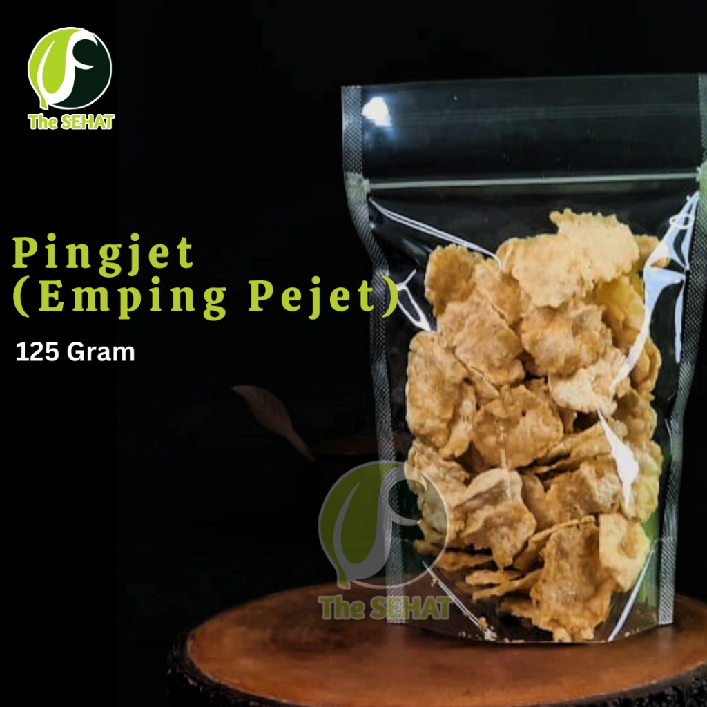 TheSehat Keripik Pingjet Cemilan Gurih Renyah Makan Ringan Pingjet Cemilan Lokal 125gr