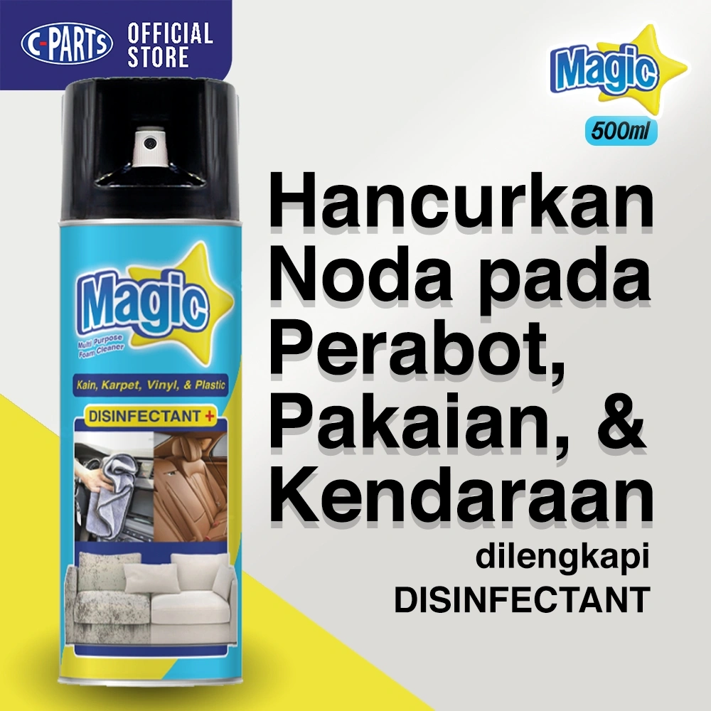 Pembersih Interior MAGIC Multi Purpose Foam Cleaner 450ml