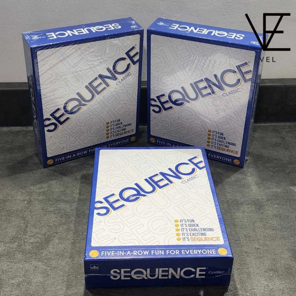 Mainan board game seru sequence party family kids toys