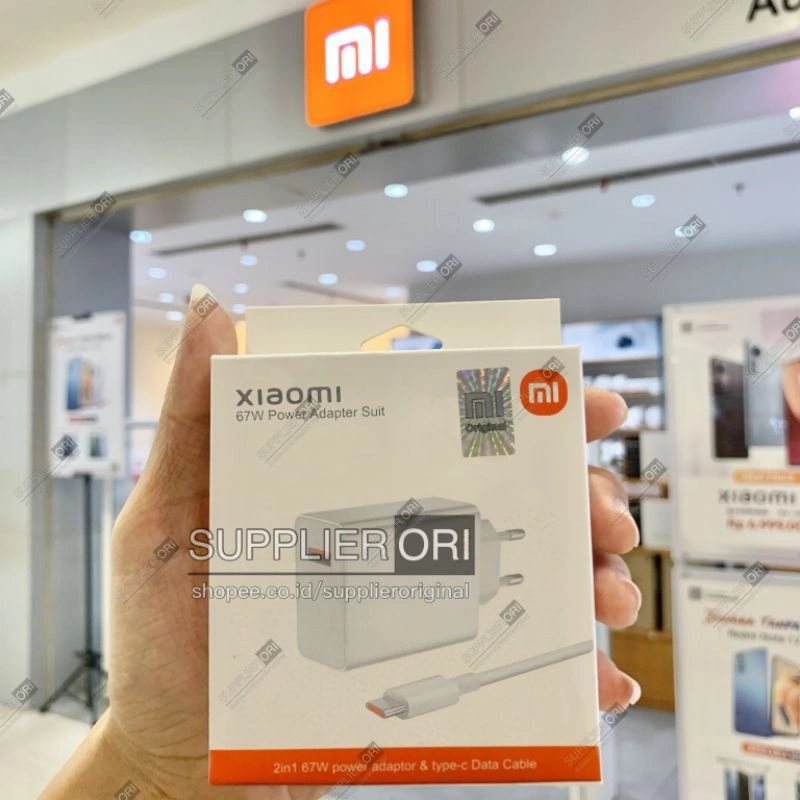 Charger XIAOMI 67W Original 100% Fast Charging Type C