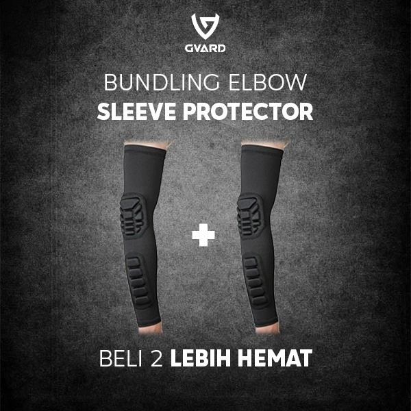 Elbow Sleeve Protector Bundling Sepasang Pelindung Siku Tangan Lengan Deker Siku Fitness