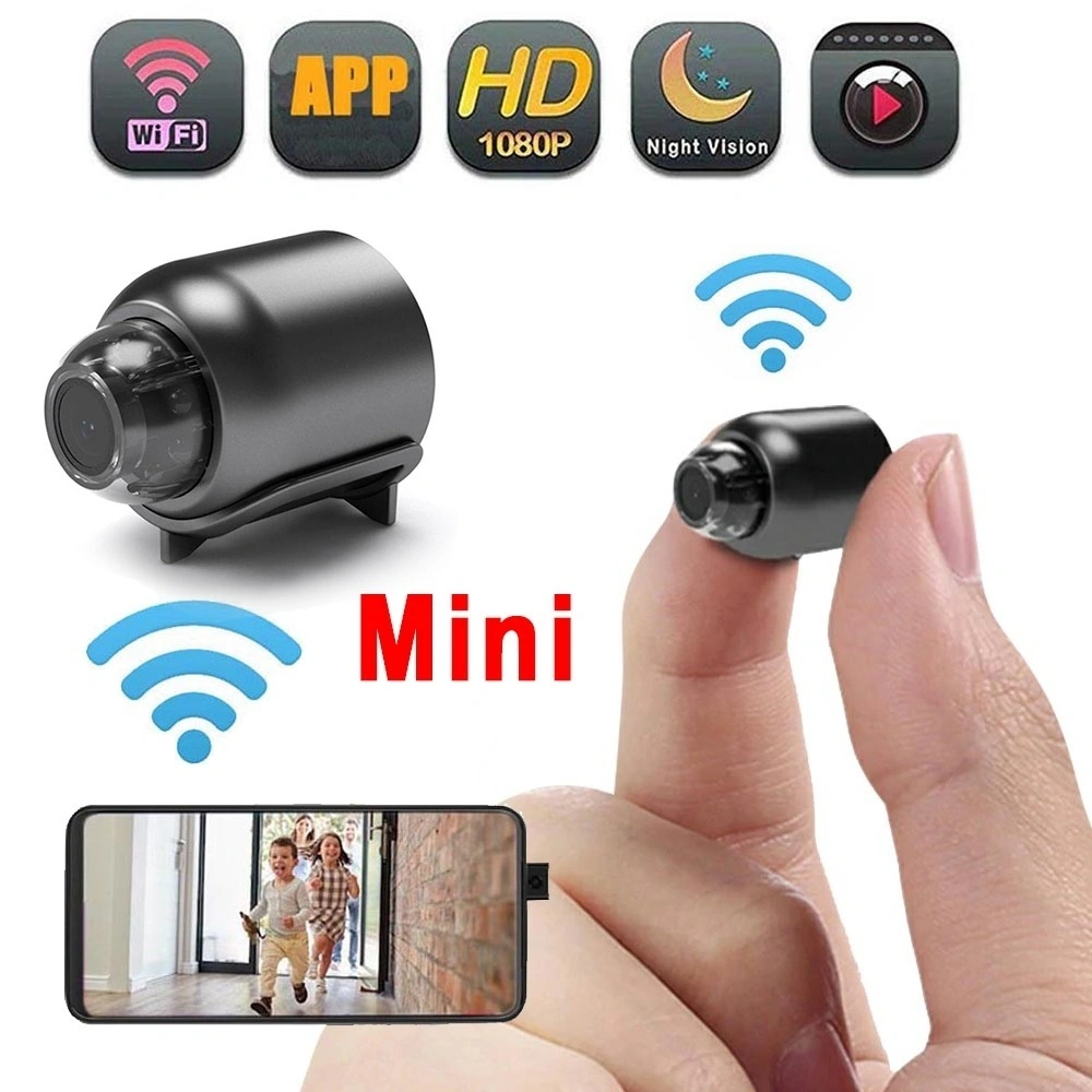 KS wifi kamera cctv mini tersembunyi Wide Angle CCTV cctv bentuk penyamaran Mini bluetooth Hidden Camera Wifi cctv paling kecil Spy Kamera HD 1080p Kecil camera Tersembunyi Tanpa