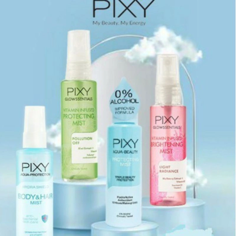 Pixy Aqua Beauty Protecting Mist Spray - Body & Hair Mist - Vitamin Mist - Brightening Mist P X 07