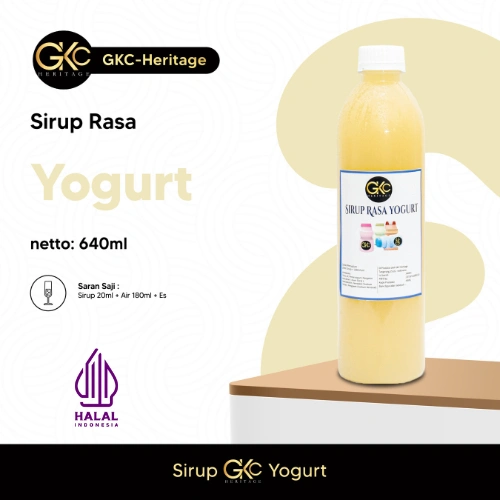 Gkc Heritage Syrup Yoghurt 640ml (Rasa Y4kult)