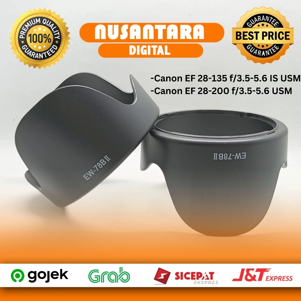 lens hood EW-78b II EW 78BII Canon 28-135mm 28-200mm