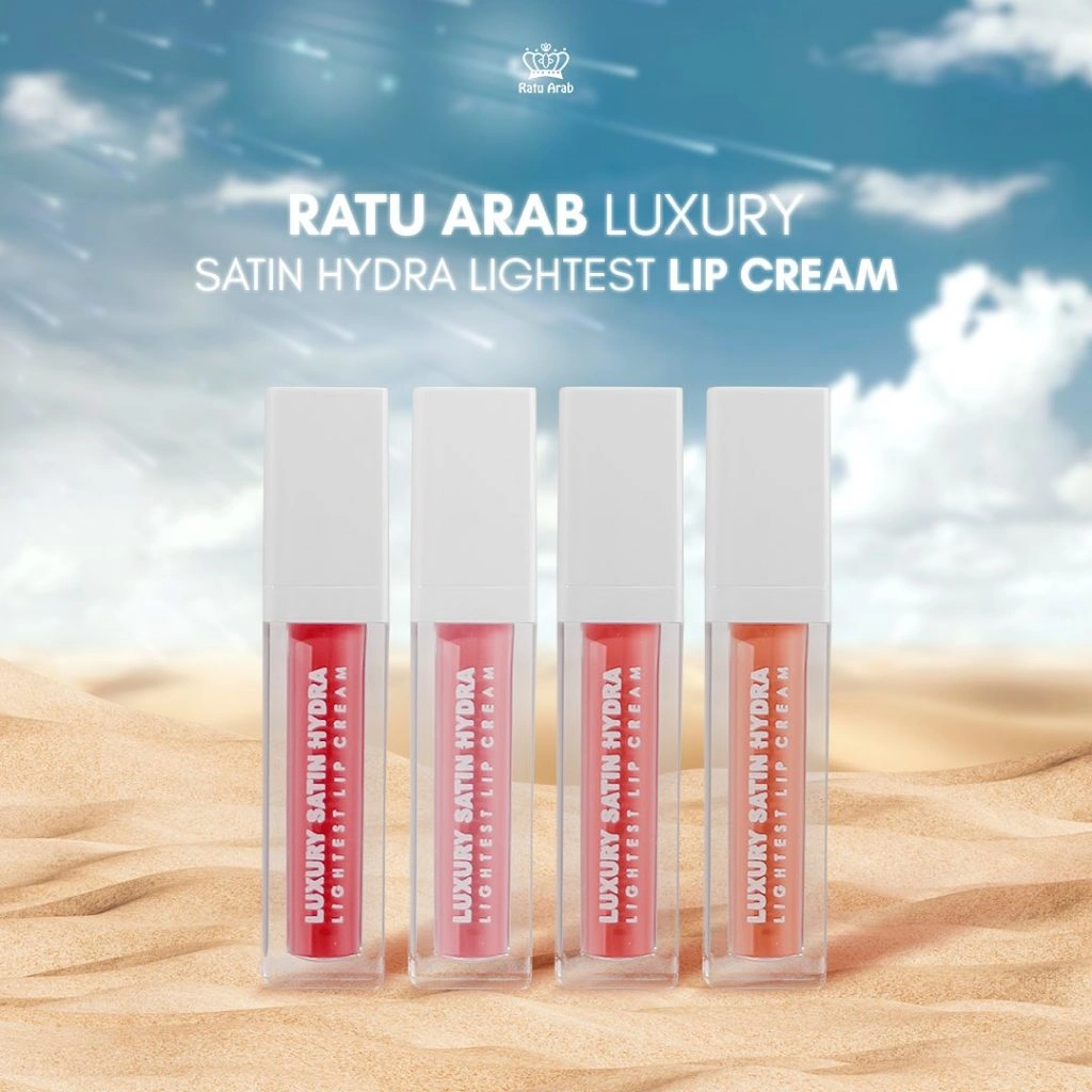 LIP CREAM WATERPROOF RATU ARAB || Luxury Satin Hydra Ratu Arab