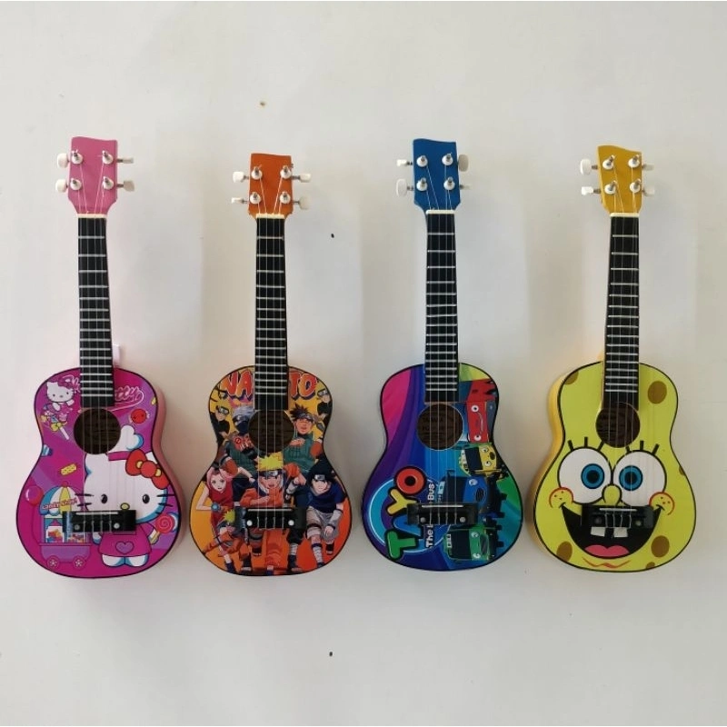 Ukulele Kentrung Senar 4 Bonus Pick Banyak Pilihan Warna (Murah Berkualitas)