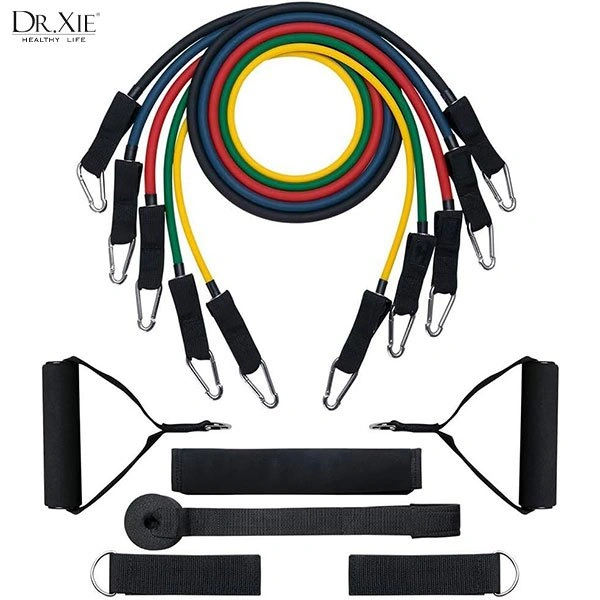 Dr. Xie Resistance Bands 11 in 1 Set Tali Pembantu Resistance Tube Elastic Fitness Gym