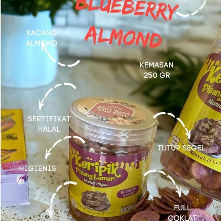 Keripik Pisang Lumer Mamachips - 250 gr